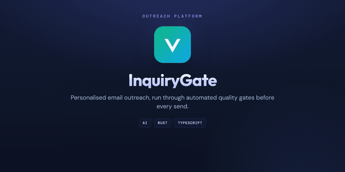 InquiryGate - Outreach Platform