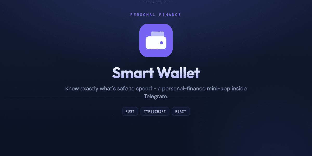 Smart Wallet - Personal Finance
